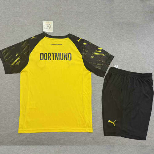 25/26 Dortmund Home Kids Soccer Jersey