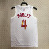 22/23 Cleveland Cavaliers MOBLEY #4 White Top Quality Hot Pressing NBA Jersey