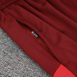 24/25 Internacional Red Half Pull Tracksuit  (半拉链、B828)