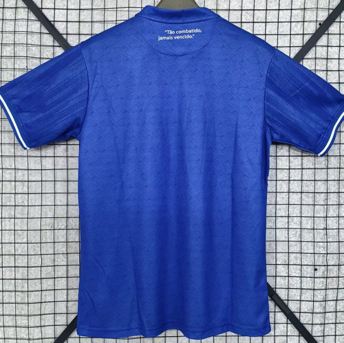 25/26  Cruzeiro Special Edition Blue Fans Soccer Jersey
