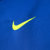 24/25 BAR Blue  Half Pull Tracksuit  (直纹半拉链)