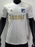 24/25 Millonarios FC Away Player Version Soccer Jersey 百万富翁