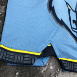 22/23 GRIZZLIES Blue Top Quality NBA Pants (Trapeze Edition) 飞人版