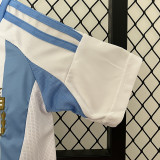24/25  Argentina Home Kids Soccer Jersey