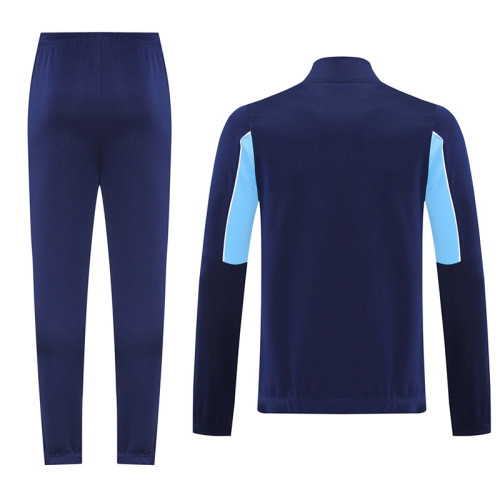 25/26  Man City Royal Blue  Jacket Tracksuit#01