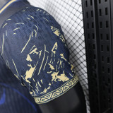 2024 Brazil Deep Blue Special Edition Player Version Soccer Jersey