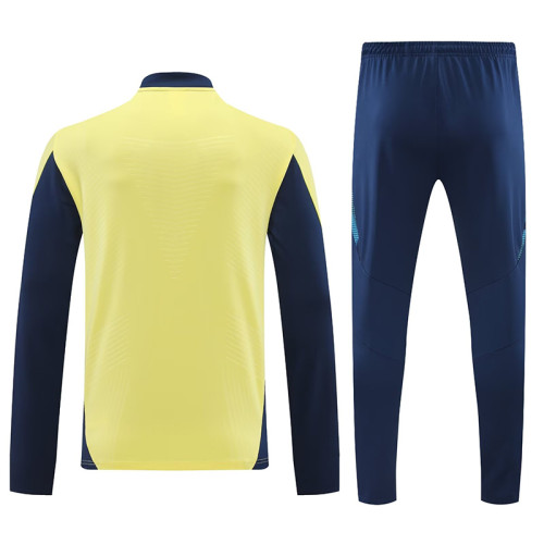 24/25  Ajax Yellow Half Pull Tracksuit  (半拉链)