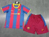 10/11 BAR Home  Retro Kids Soccer Jersey