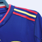 2010 Spain Away Royal Blue Retro Soccer Jersey(带胸前决赛字)