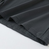 2025 RF-M668 Grey Shan Jingping Casual Fitness Shorts#库带UA字