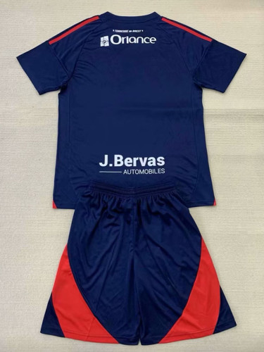24/25 Stade Brestois Third Kids Soccer Jersey