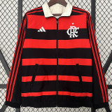 24/25 Flamengo Red & Grey  Double Sided Windbreaker (双面风衣)