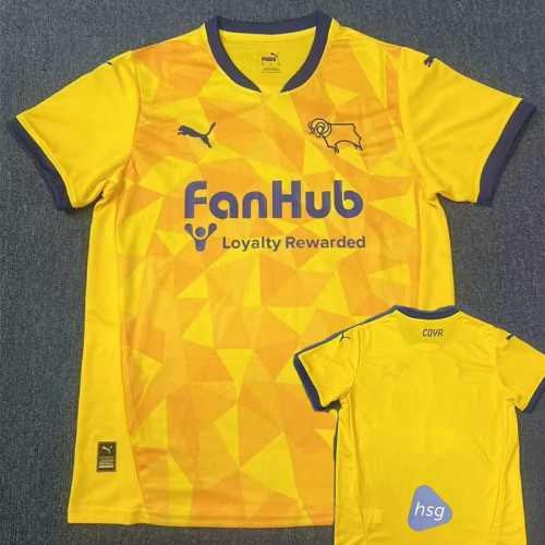24/25 Derby County F.C  Third Fans Soccer Jersey
