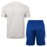 25/26 PSG Beige Training Short Suit #D1312
