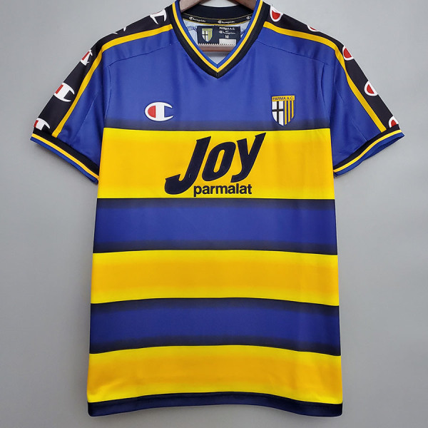2001/2002 Parma Home Retro Soccer Jersey