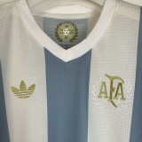 24/25 Argentina 50th Anniversary Edition Long Sleeve  Fans Soccer Jersey