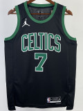 22/23 CELTICS BROWN #7 Black Top Quality Hot Pressing NBA Jersey (Trapeze Edition) 飞人版