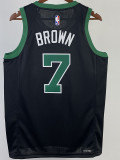 22/23 CELTICS BROWN #7 Black Top Quality Hot Pressing NBA Jersey (Trapeze Edition) 飞人版
