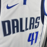 22/23 Dallas Mavericks NOWITZKI #41 White Home Top Quality Hot Pressing NBA Jersey