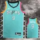 22/23 Sa Spurs PARKER #9 Blue City Edition Top Quality Hot Pressing NBA Jersey