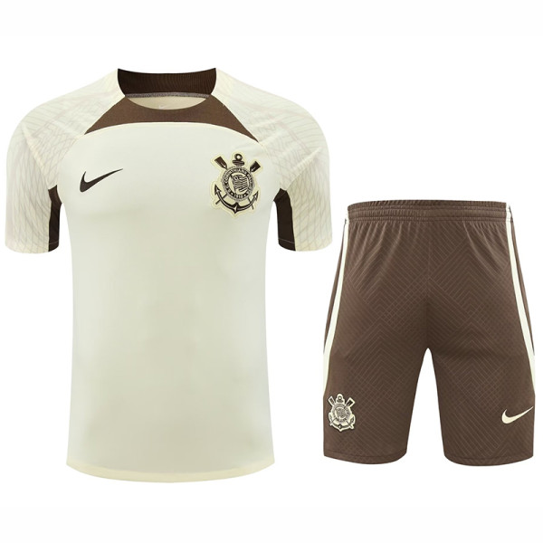 24/25  Corinthians Mud Yellow Training Short Suit （泥黄）