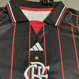 24/25 Flamengo Black red line Special Edition Fans Soccer Jersey