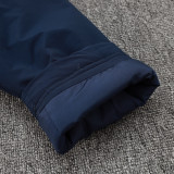 24/25 Palmeiras Royal Blue Hooded Cotton Coat G234