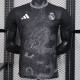 25/26 RMA  Dragon Pattern Black Player Version Soccer Jersey