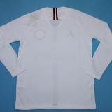 2018/2019 PSG Paris Jordan White Long Sleeve Retro Soccer Jersey (长袖)