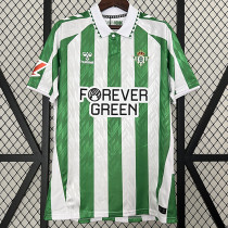 24/25 Real Betis Home Fans Soccer Jersey(胸前FREVER GREEN广告) 24/25 Real Betis Home Fans Soccer Jersey(胸前FREVER GREEN广告)
