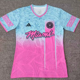 24/25 Inter Miami Pink Blue Special Edition Fans Soccer Jersey
