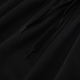 25/26 PSG Black Training Short Suit