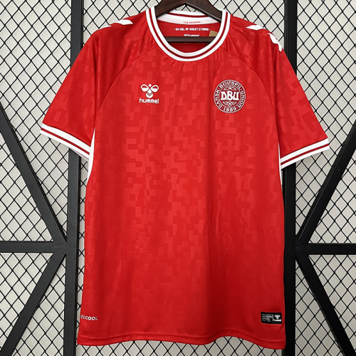 2024 Denmark Home Fans Soccer Jersey