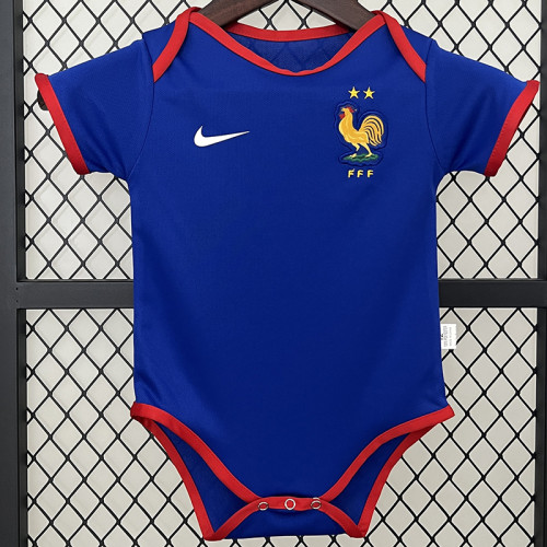 24/25 France Home  Baby Infant Crawl Suit