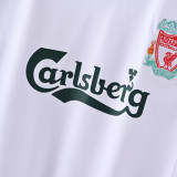2006/2007 LIV Away White Retro Soccer Jersey