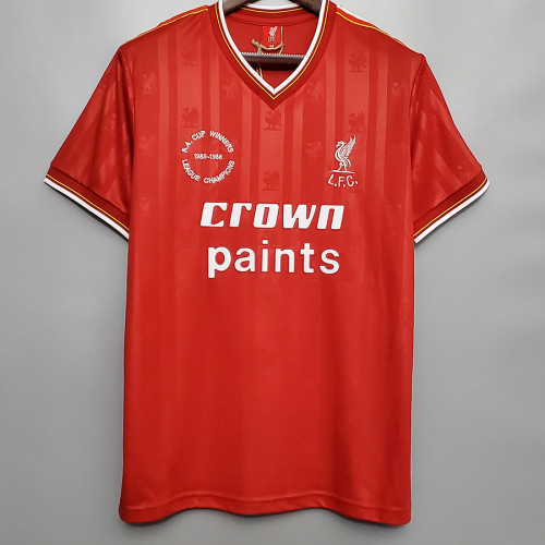 1985/1986 LIV Home Retro Soccer Jersey