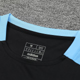24/25  Argentina Black Training Short Suit(黑色蓝肩）
