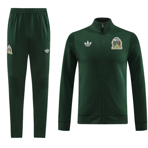 24/25  Mexico Blackish Green Tracksuit(01墨绿)