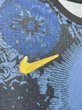 2024 Brazil Christ statue Blue Player Version Soccer Jersey
