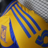 24/25 Tigres Home  Player Version Soccer Jersey