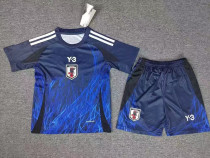 24/25 Japan Home Blue (Y-3) Kids Soccer Jersey 24/25 Japan Home Blue (Y-3) Kids Soccer Jersey