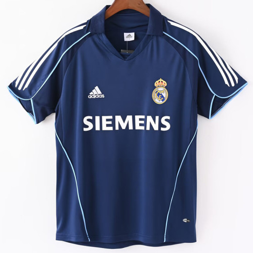 2005/2006 RMA Away Retro Soccer Jersey