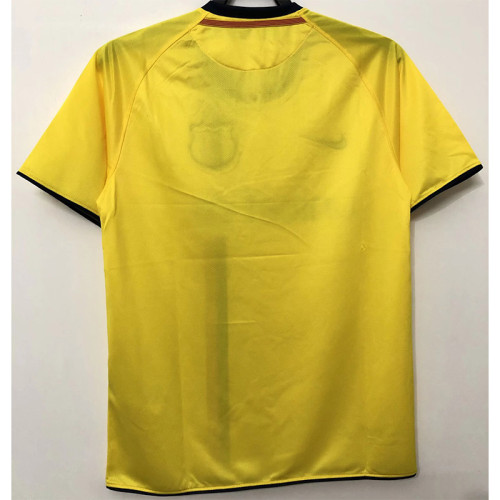2008/2009 BAR Yellow Retro Soccer Jersey