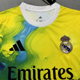 25/26 RMA Fluorescent Green  Fans Soccer Jersey