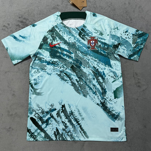 25/26  Portugal Light Green  Training shirts