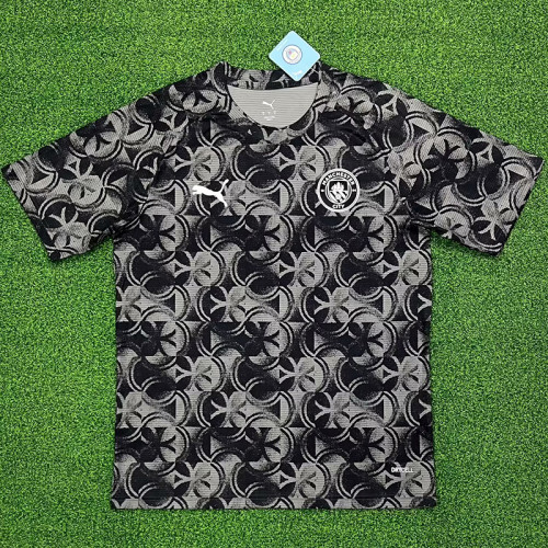 25/26 Man City Grey  FansTraining Shirts