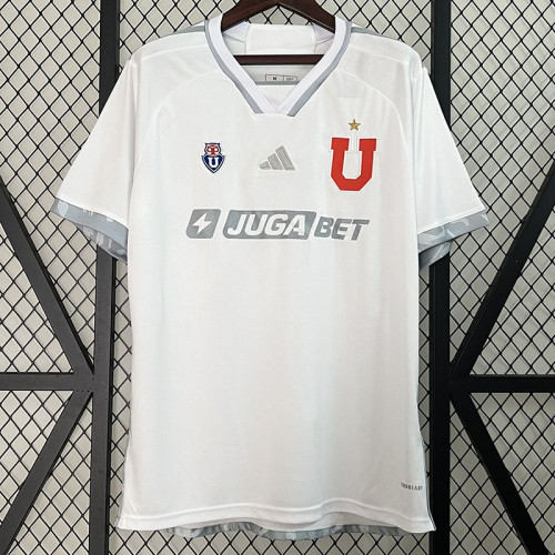 24/25  Universidad De Chile  Away Fans Soccer Jersey
