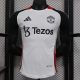 25/26 Man Utd White Player Version Training Shirts