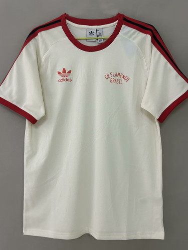 25/26 Flamengo White Commemorative Edition  Fans Soccer Jersey