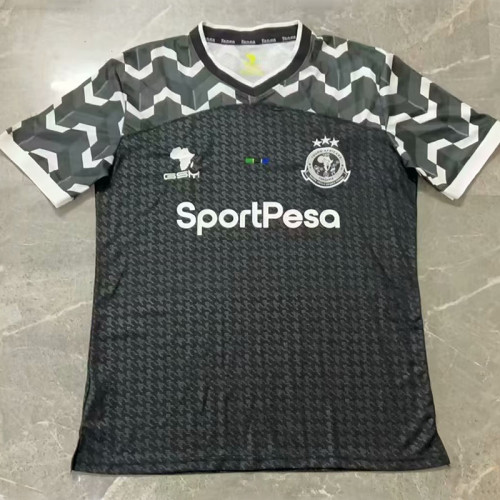 25/26 Young Africans Black  Player Version Soccer Jersey球员版